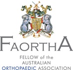 FAOrthA – Fellow of the Australian Orthopaedic Association